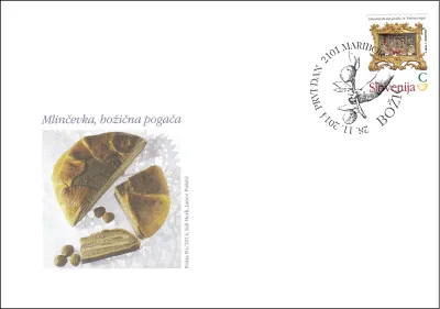 BOŽIČ - MLINČEVKA, BOŽIČNA POGAČA